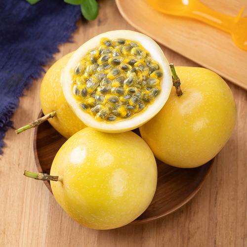 钦蜜9号黄金百香果:新鲜水果包邮大果低糖水果白香应季纯甜黄金果
